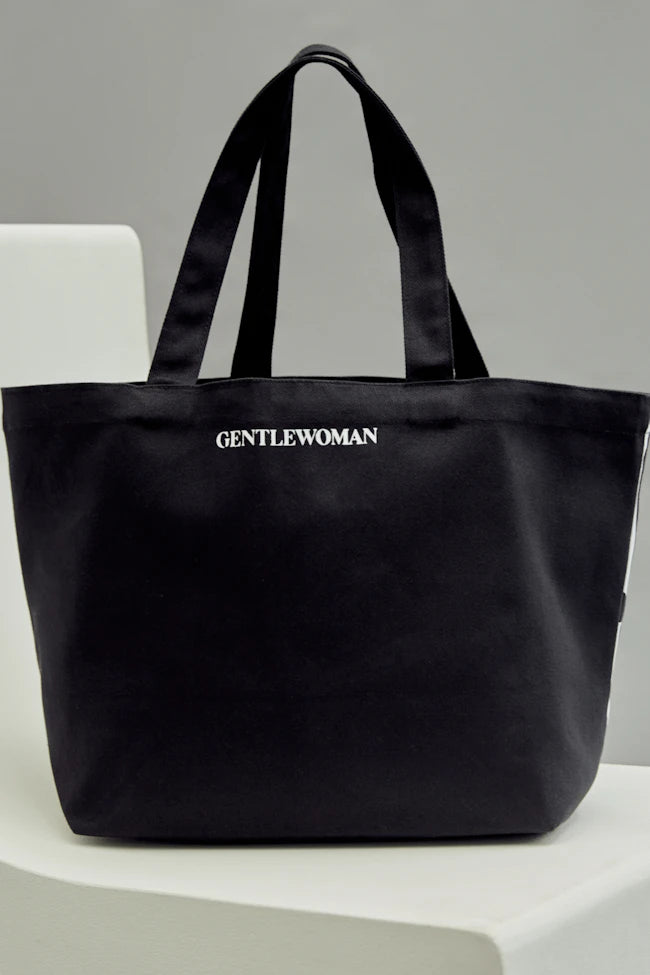 GENTTLEWOMAN Canvas Tote Bag / Black