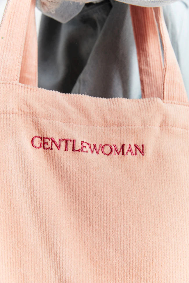 GENTTLEWOMAN Corduroy Tote Bag / Pink