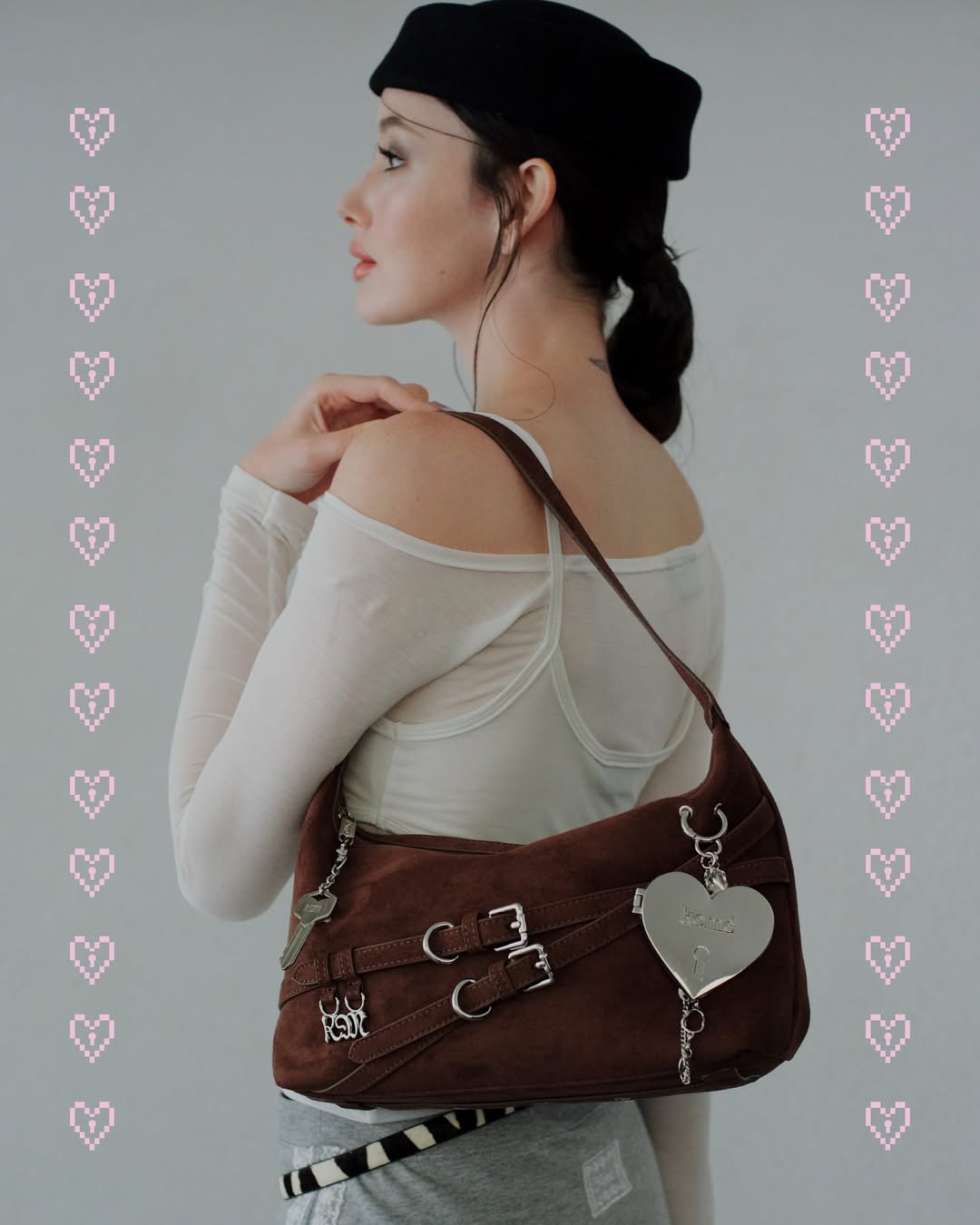 Komé Amour Bag (cross/shoulder) - 4colors