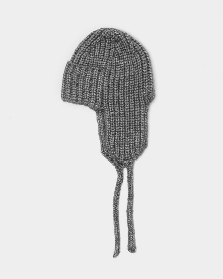 [karina同款🎀] Cree Trapper Wool Knit Beanie / 4colors