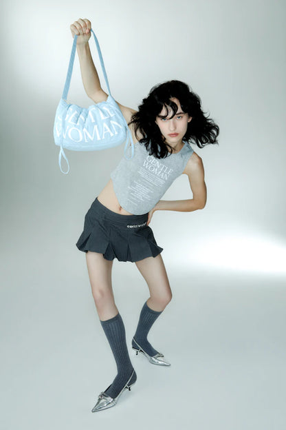 GENTLEWOMAN Dumpling Bag - Blue Butterfly