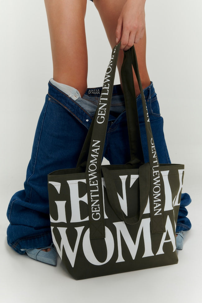 GENTLEWOMAN Hollywood Tote Bag / Green