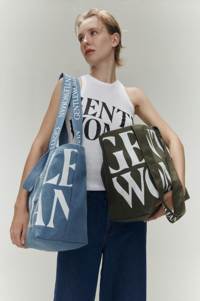 GENTLEWOMAN Hollywood Tote Bag / Green