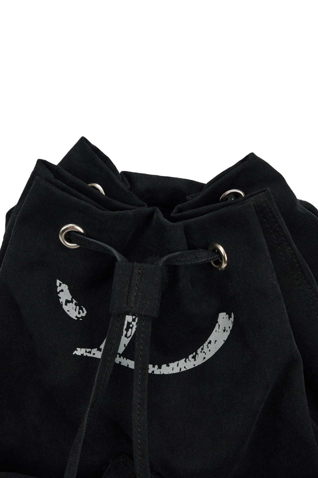 DEINET D & FRIENDS STUD POCKET BACKPACK IN BLACK