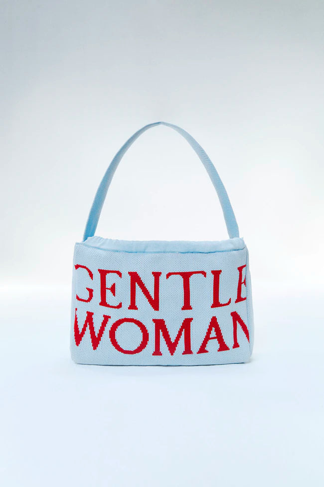 GENTLEWOMAN Dumpling Bag - Knit Berry Beachwave