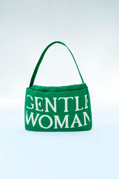 GENTLEWOMAN Dumpling Bag - Knit Matcha Colada