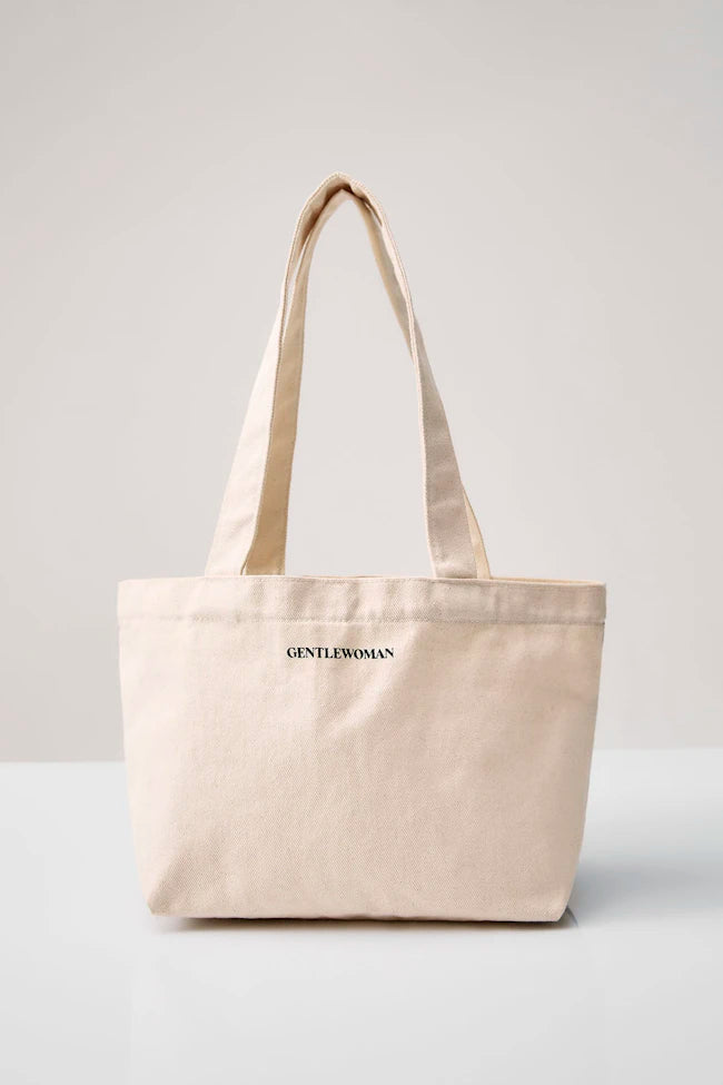 GENTTLEWOMAN Canvas Shoulder Tote Bag