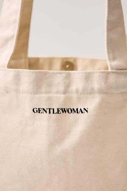 GENTTLEWOMAN Canvas Shoulder Tote Bag