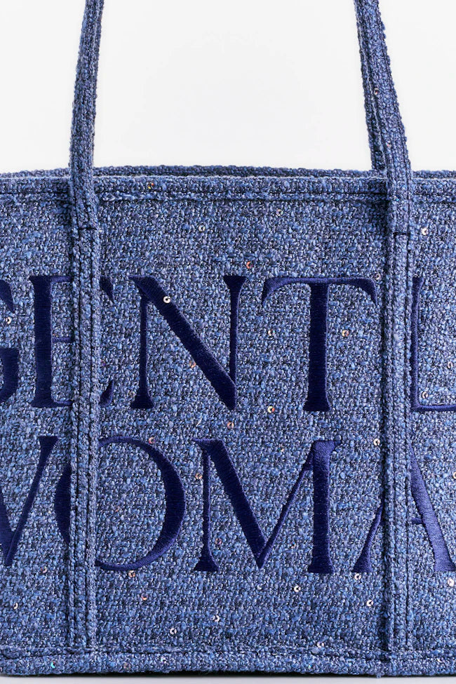 GENTLEWOMAN Sparkling Soiree Hauler Bag / Navy