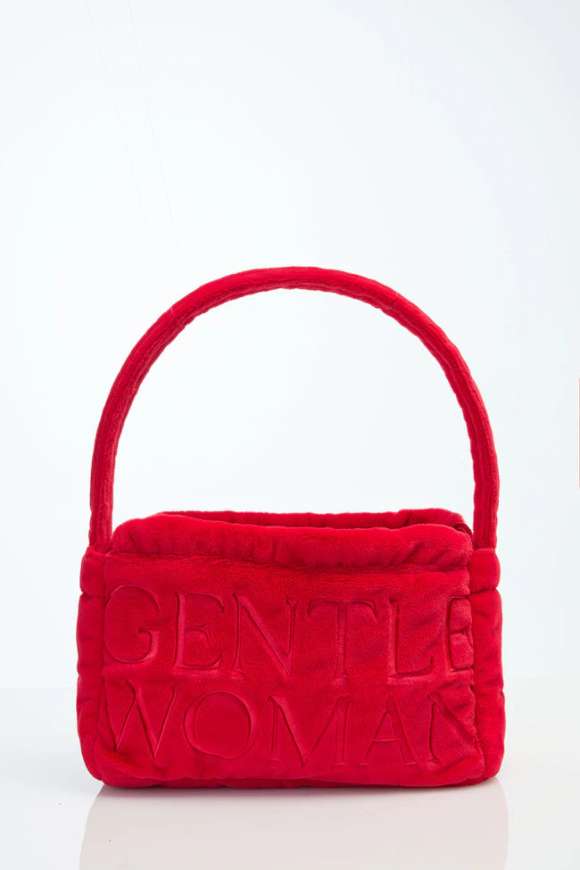 GENTLEWOMAN Fluffy Dumpling Bag / Red