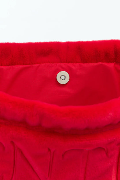 GENTLEWOMAN Fluffy Dumpling Bag / Red