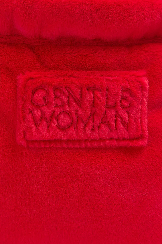 GENTLEWOMAN Fluffy Dumpling Bag / Red