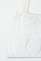 GENTLEWOMAN Lace Ballerina Bag / White