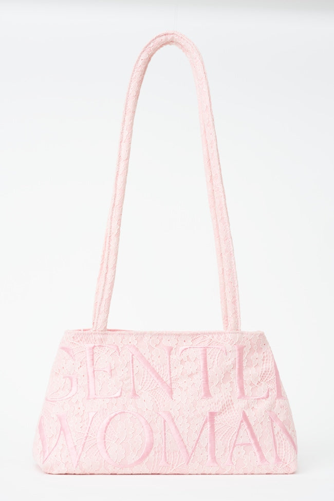 GENTLEWOMAN Lace Ballerina Bag / Pink