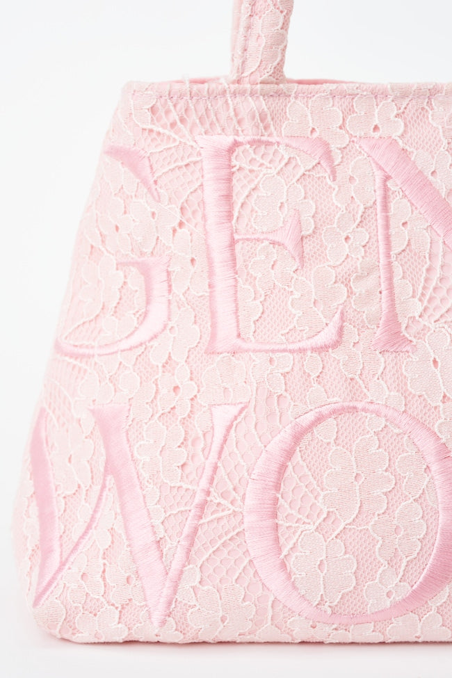 GENTLEWOMAN Lace Ballerina Bag / Pink