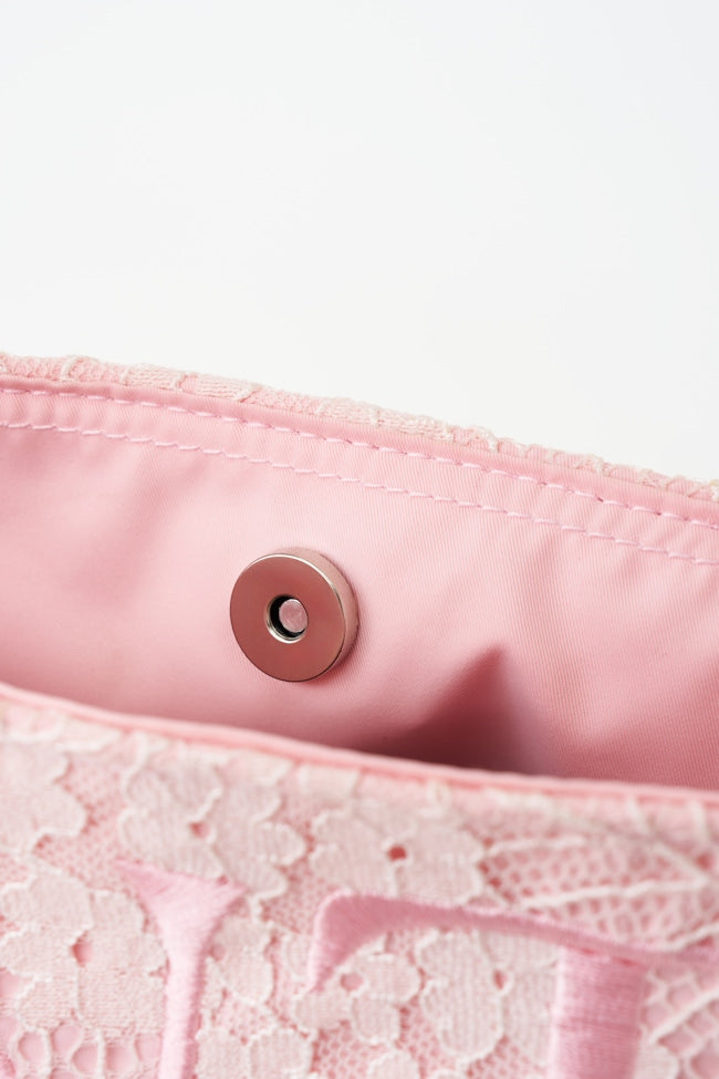 GENTLEWOMAN Lace Ballerina Bag / Pink