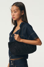 GENTLEWOMAN Sailor Twinkling Shoulder Bag : Black