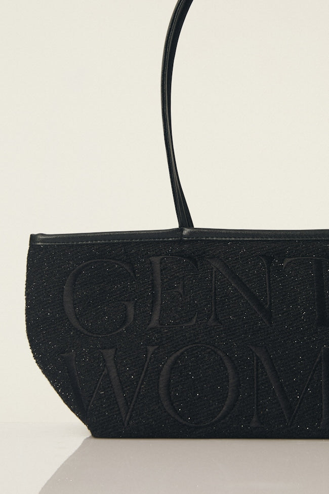 GENTLEWOMAN Sailor Twinkling Shoulder Bag : Black