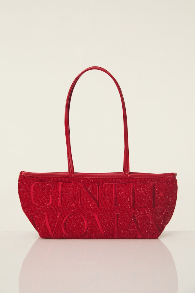 GENTLEWOMAN Sailor Twinkling Shoulder Bag : Red