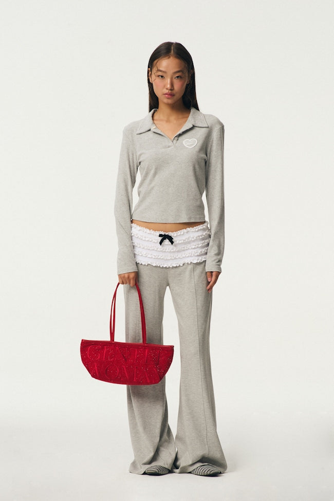 GENTLEWOMAN Sailor Twinkling Shoulder Bag : Red
