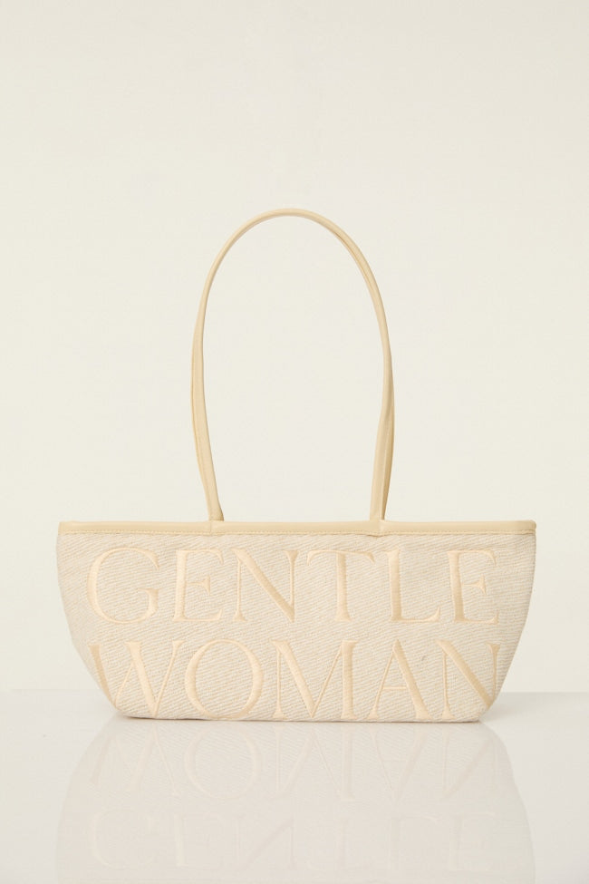 GENTLEWOMAN Sailor Twinkling Shoulder Bag : White