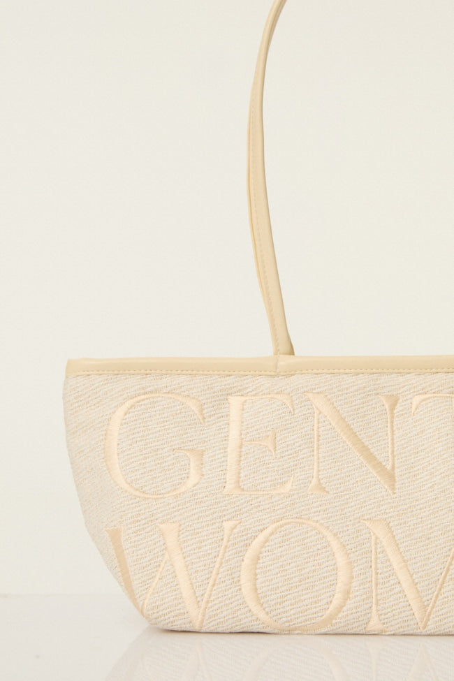GENTLEWOMAN Sailor Twinkling Shoulder Bag : White