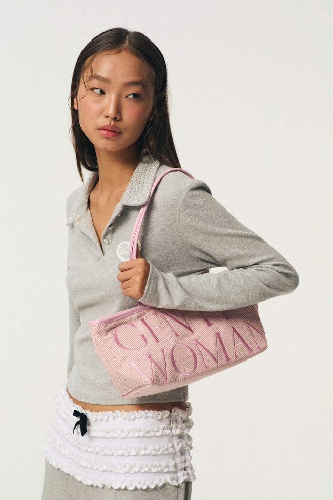 GENTLEWOMAN Sailor Twinkling Shoulder Bag : Pink