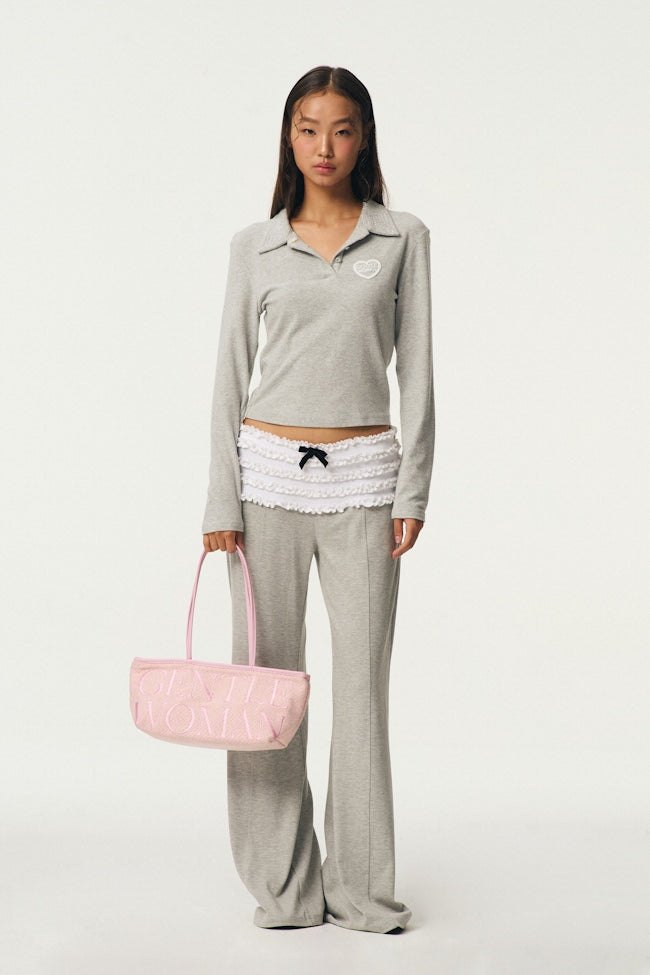 GENTLEWOMAN Sailor Twinkling Shoulder Bag : Pink