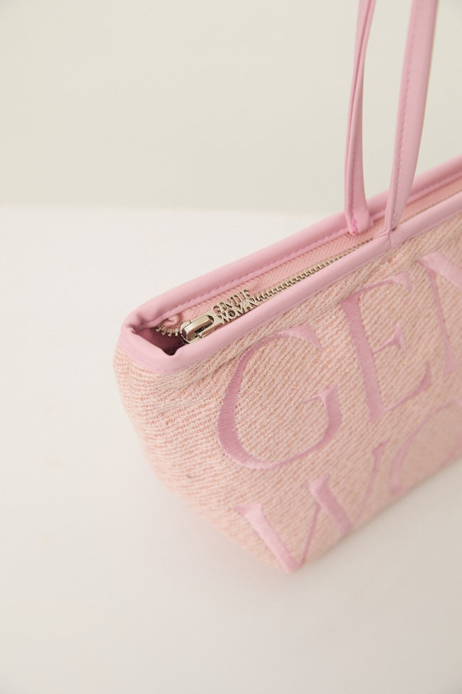 GENTLEWOMAN Sailor Twinkling Shoulder Bag : Pink