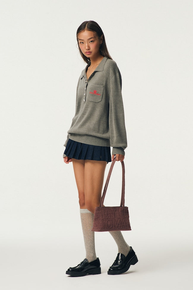 GENTLEWOMAN Denim Ballerina : Rosewood