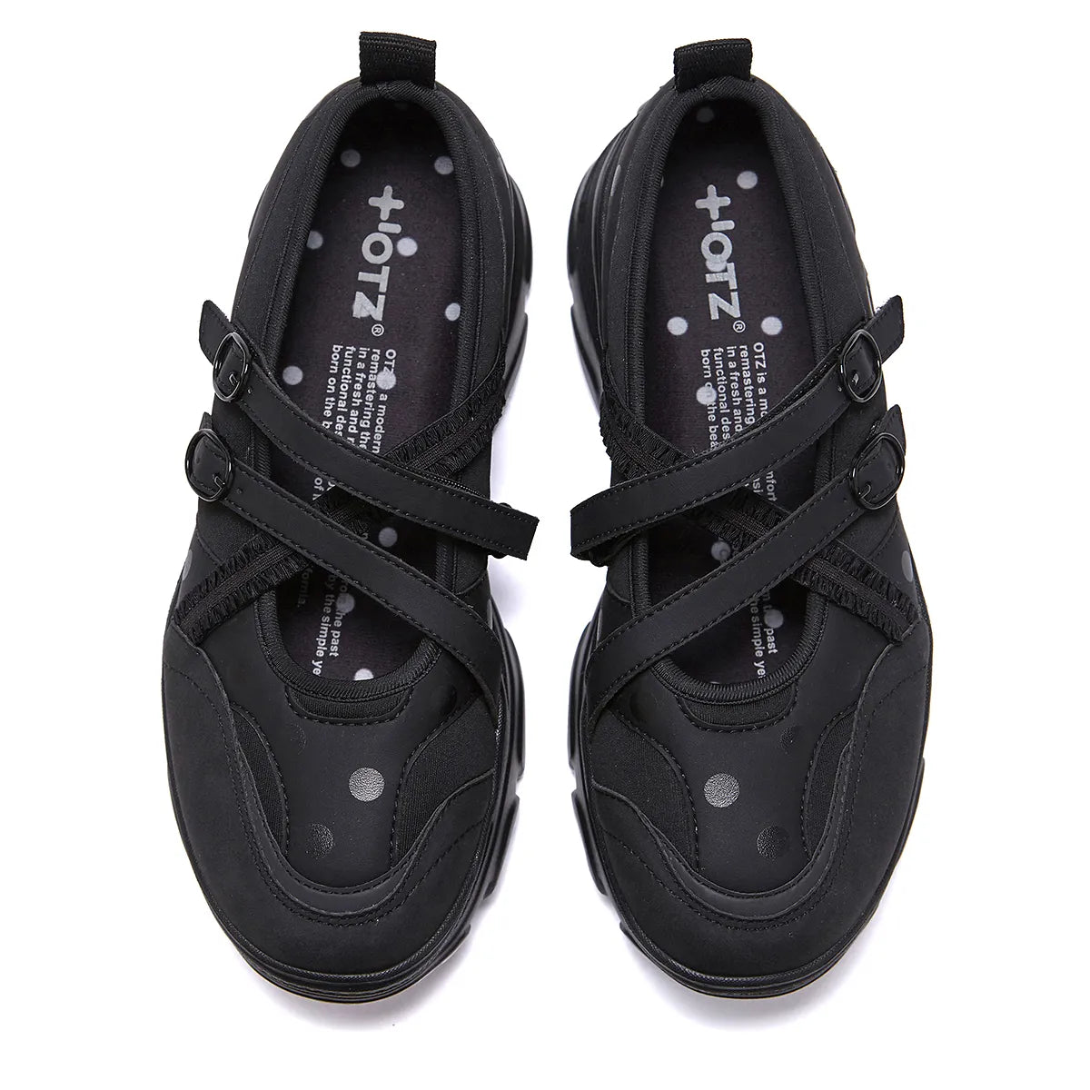 OTZ [:DOT EDITION] Romita Platform Banding Dot Maryjane Shoes