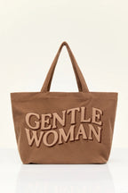GENTLEWOMAN CORDUROY TOTE : BROWN