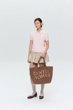 GENTLEWOMAN CORDUROY TOTE : BROWN