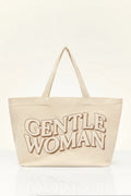 GENTLEWOMAN CORDUROY TOTE : CREAM