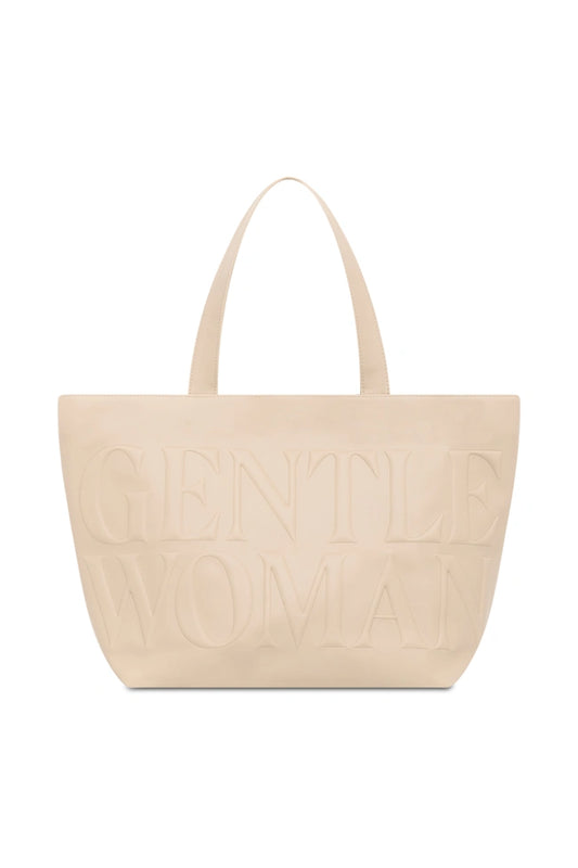 GENTLEWOMAN Daily Tote: Cream