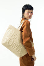 GENTLEWOMAN Daily Tote: Cream