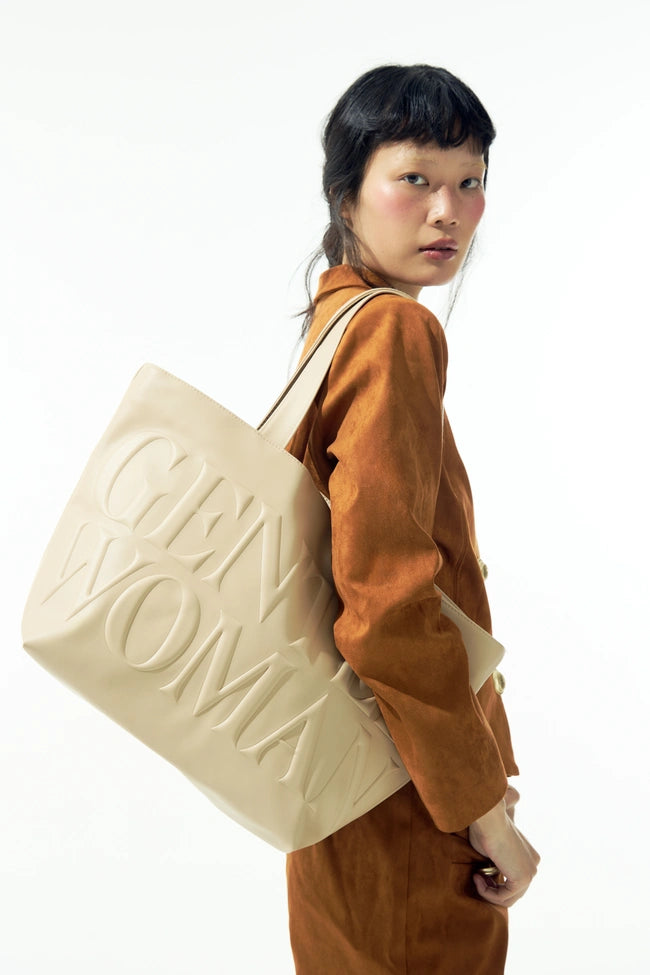 GENTLEWOMAN Daily Tote: Cream