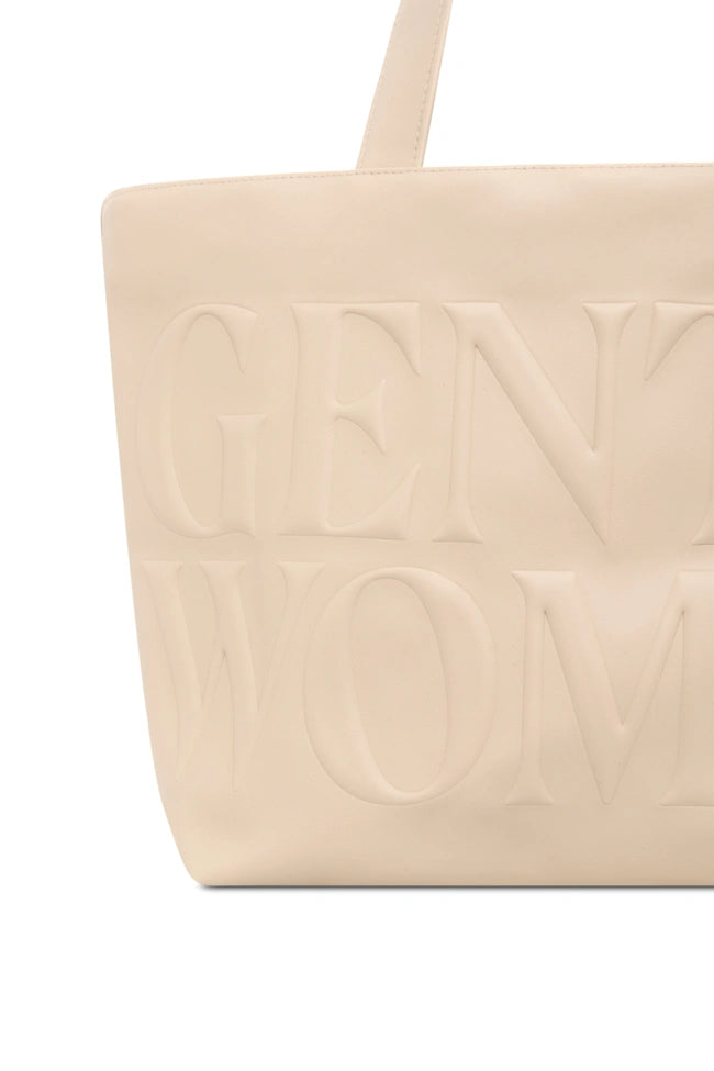 GENTLEWOMAN Daily Tote: Cream