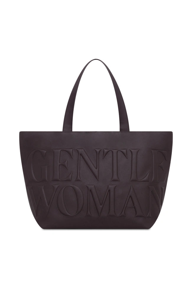 GENTLEWOMAN Daily Tote: Dark Brown