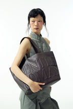 GENTLEWOMAN Daily Tote: Dark Brown