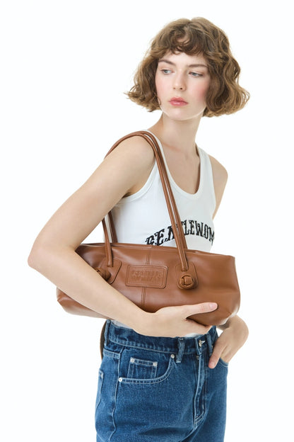GENTLEWOMAN PU Slinky Bag : Brown