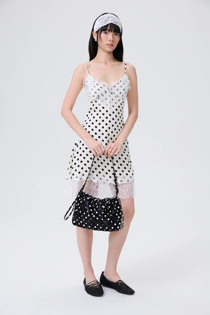 GENTLEWOMAN Polka Dot Dumpling : Black