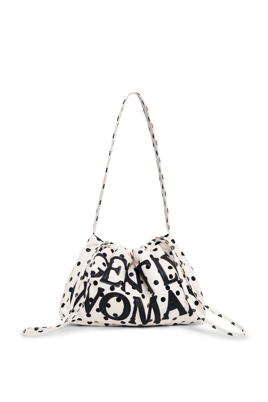 GENTLEWOMAN Polka Dot Dumpling : White