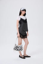 GENTLEWOMAN Polka Dot Dumpling : White