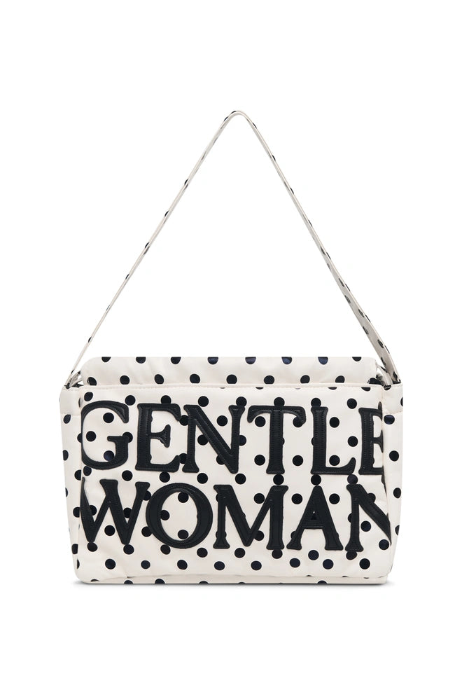 GENTLEWOMAN Polka Dot Dumpling : White