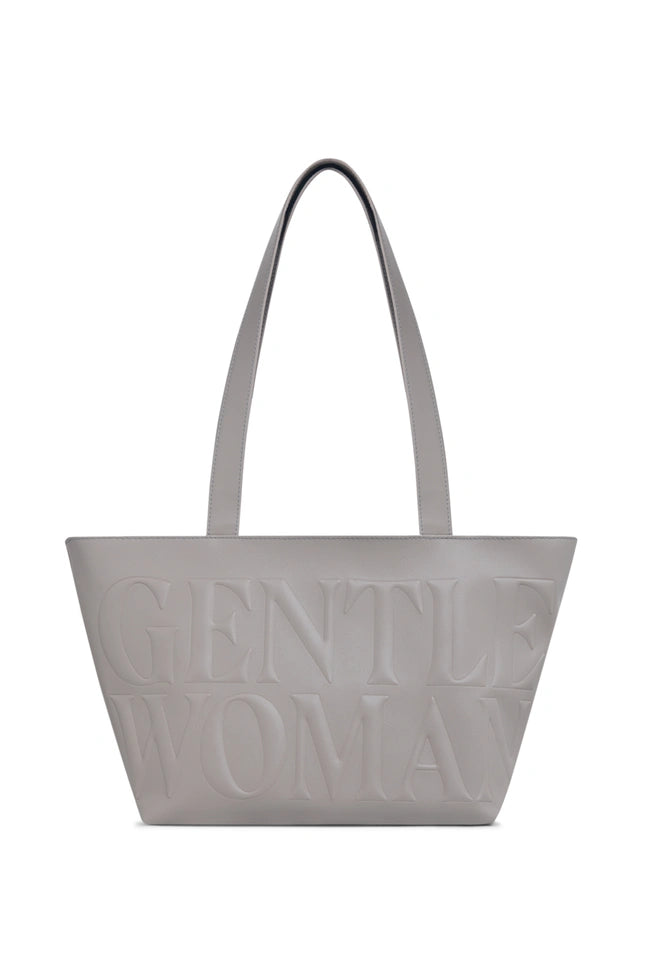 GENTLEWOMAN Daily Shoulder Bag: Grey