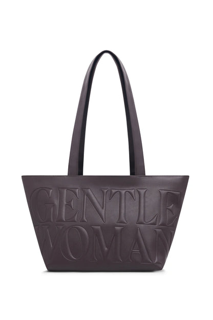 GENTLEWOMAN Daily Shoulder Bag: Dark Brown
