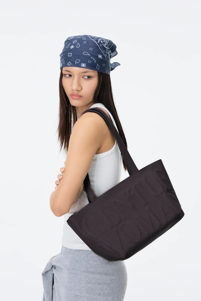 GENTLEWOMAN Daily Shoulder Bag: Dark Brown