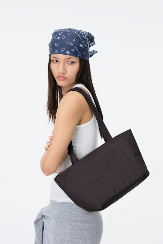 GENTLEWOMAN Daily Shoulder Bag: Dark Brown