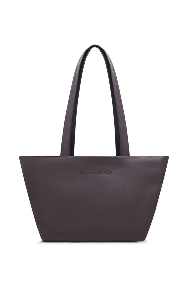 GENTLEWOMAN Daily Shoulder Bag: Dark Brown